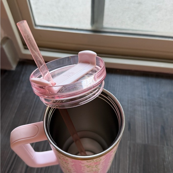 Loveshackfancy stanley pink original used lightly - Picture 8 of 9